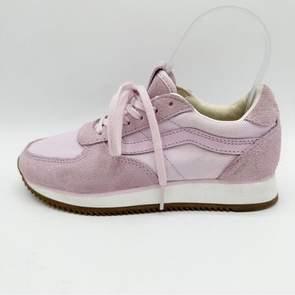 Vans Runner Lilac Snow Lace-up Low-top Suede Mesh Athletic Shoes Wms 5 Men 3.5‎ - Picture 2 of 14